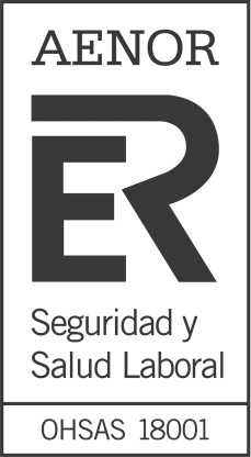 AENOR, conforme con la especificación OHSAS 18001-2007 AENOR, conforme con la especificación OHSAS 18001-2007